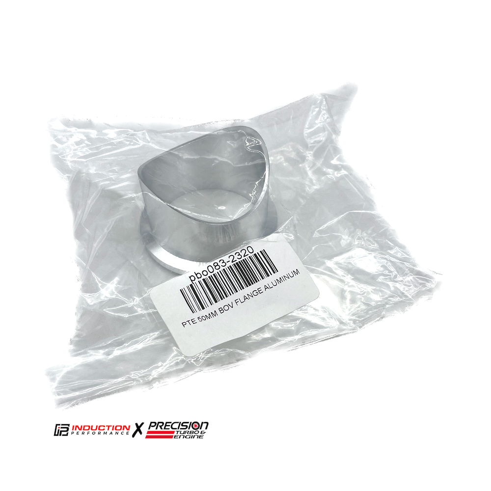 Turbo y motor de precisión - Brida de aluminio para válvula de descarga PTE de 50 mm - PBO083-2320