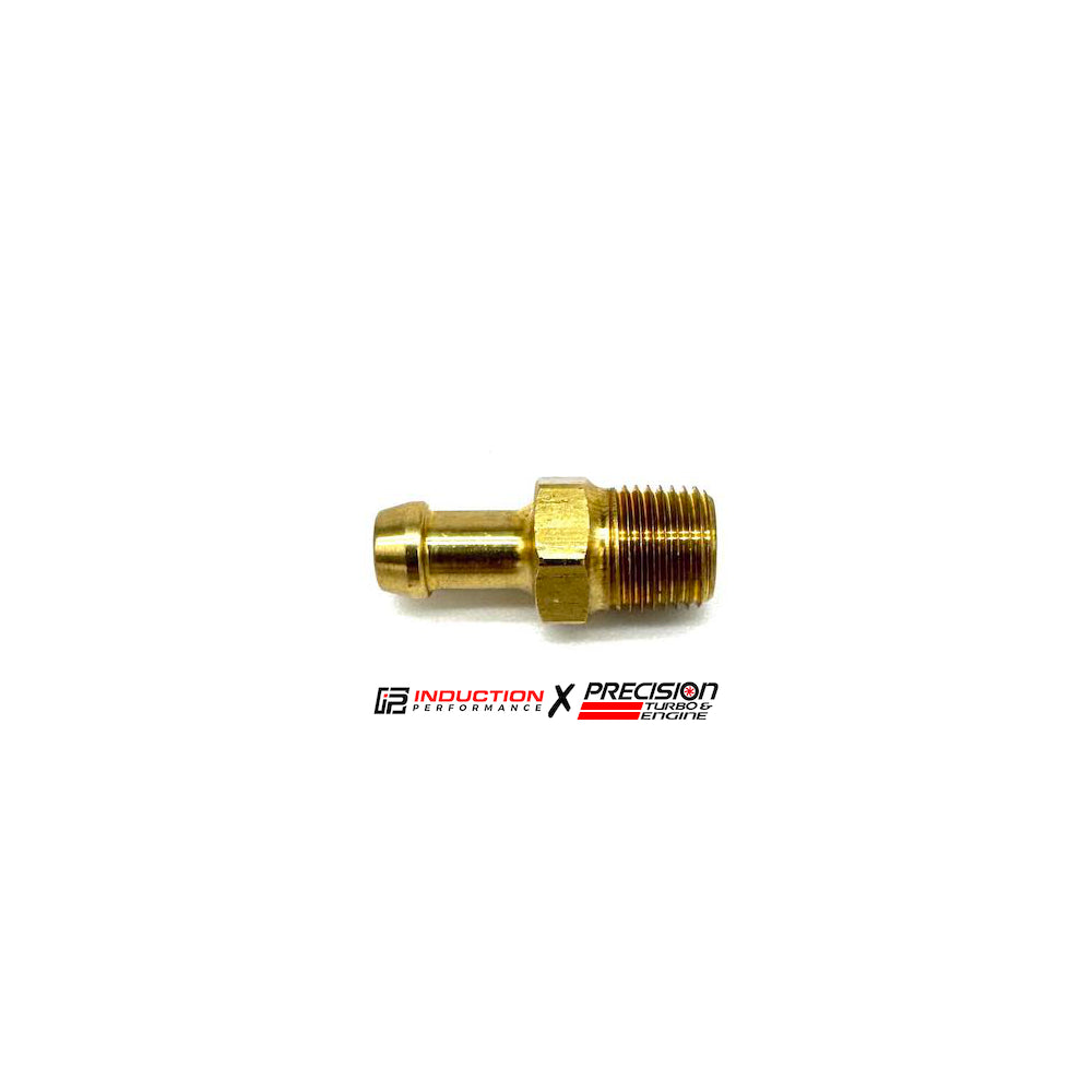 Turbo y motor de precisión: cubierta del compresor Conexión de aire 1/8 NPT a 1/4 Barb recto