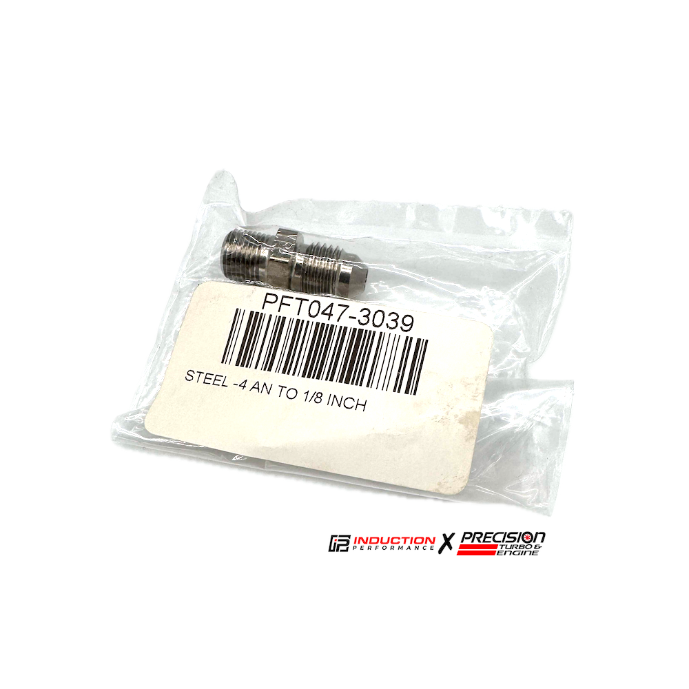 Precision Turbo and Engine - High Flow Oil Drain Flange & Oil Feed Fitting for T3 / T4 Turbochargers