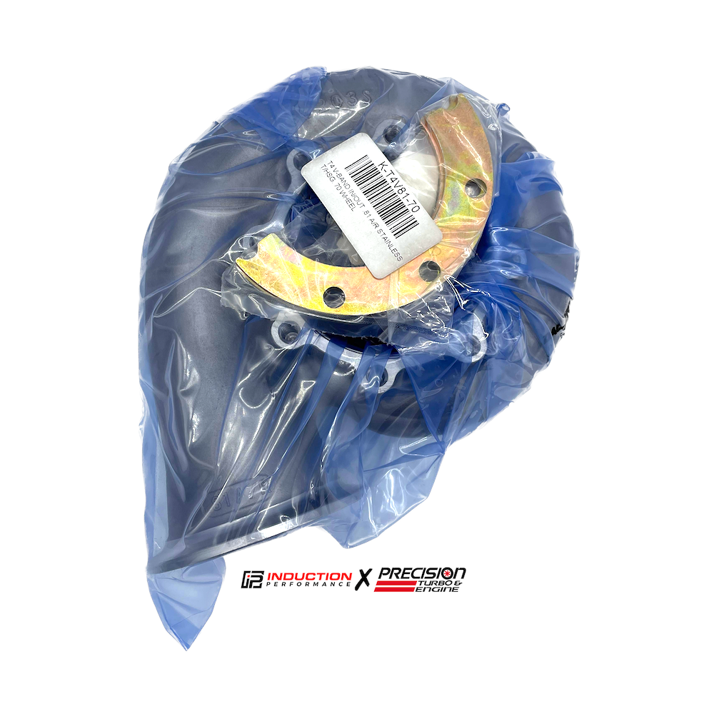 Turbo y motor de precisión: carcasa de turbina de banda en V de acero inoxidable T4