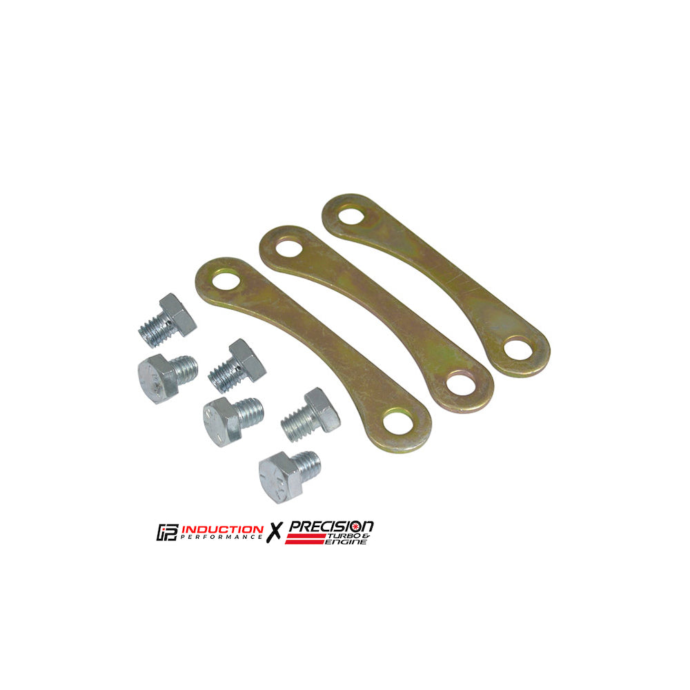 Turbo y motor de precisión: kit de abrazadera y tornillería para cubiertas de compresor B