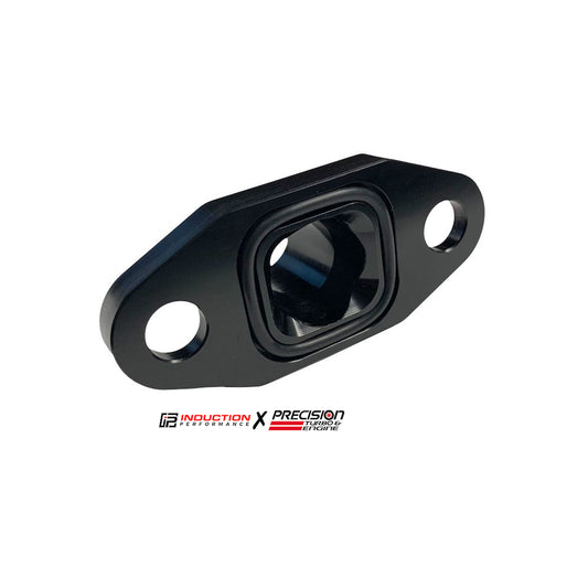 Precision Turbo and Engine - High Flow Oil Drain Flange for T3 / T4 Turbochargers