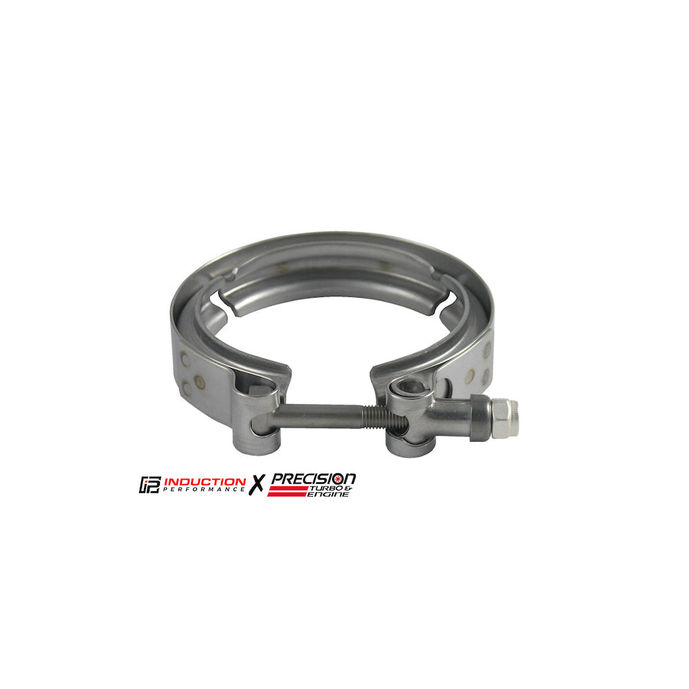 Precision Turbo and Engine - T3 4 Bolt Turbine Housing V Band Discharge Clamp