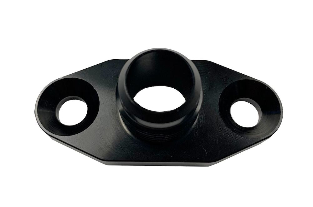 Precision Turbo and Engine - High Flow Oil Drain Flange & Oil Feed Fitting for T3 / T4 Turbochargers