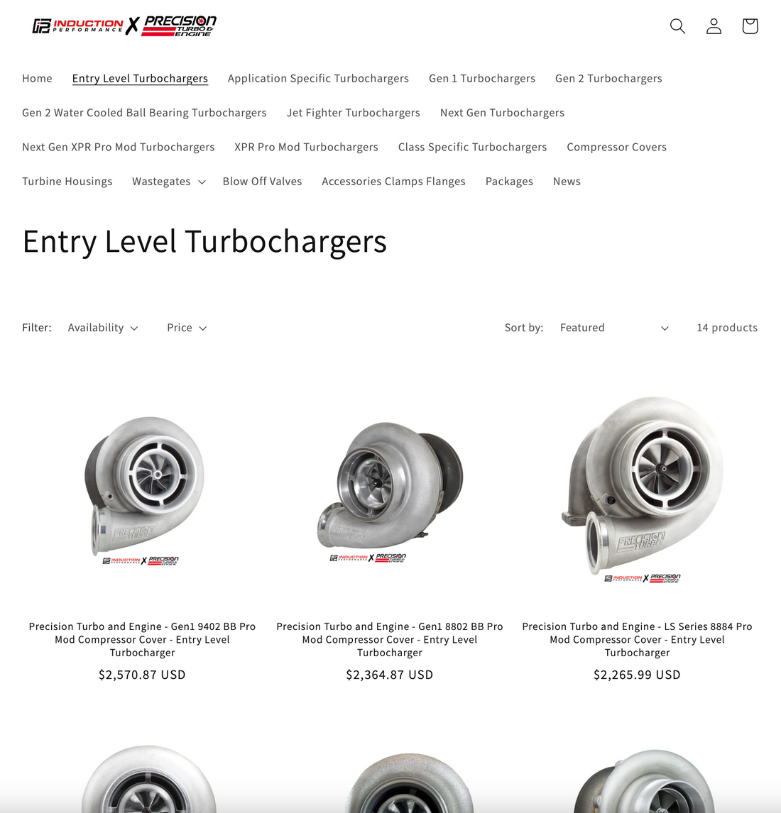 Do you need high quality and high performance on a budget? Our Entry Level Turbo line up has you covered!